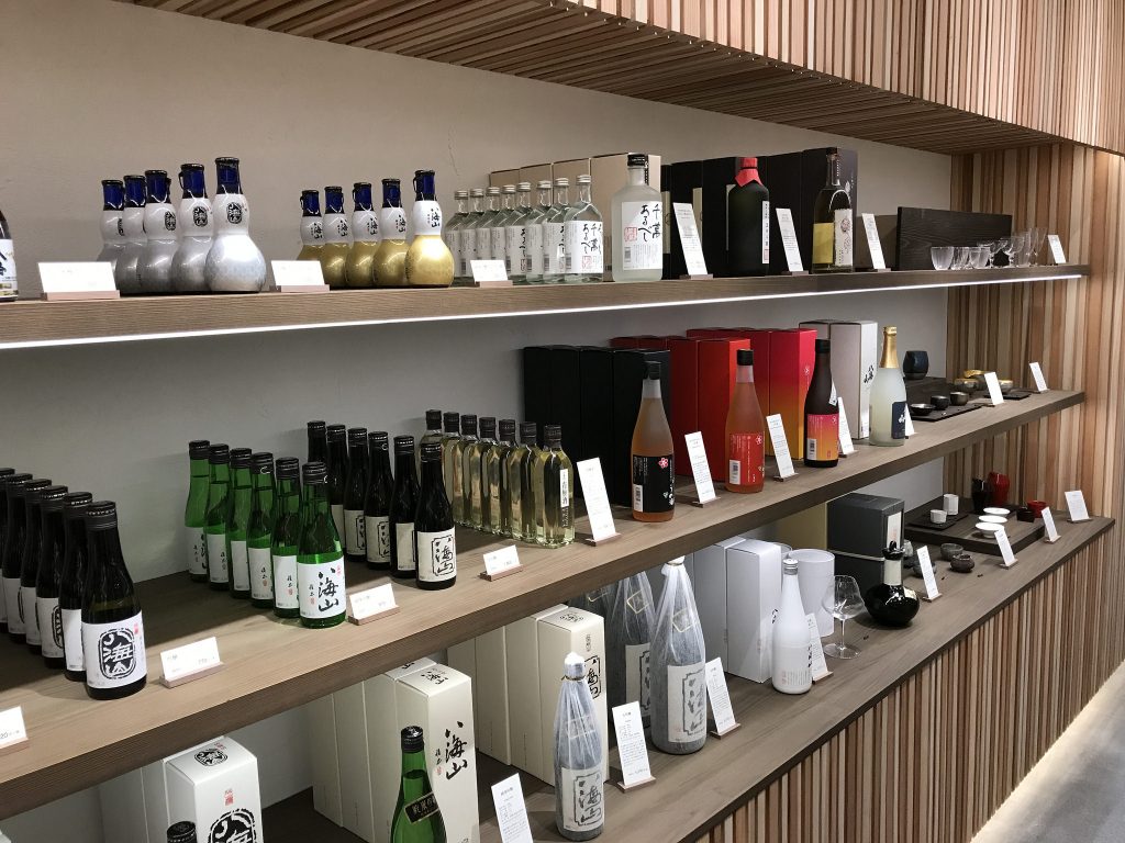 Lots of Hakkaisan Sake for sale at Sennen Koujiya